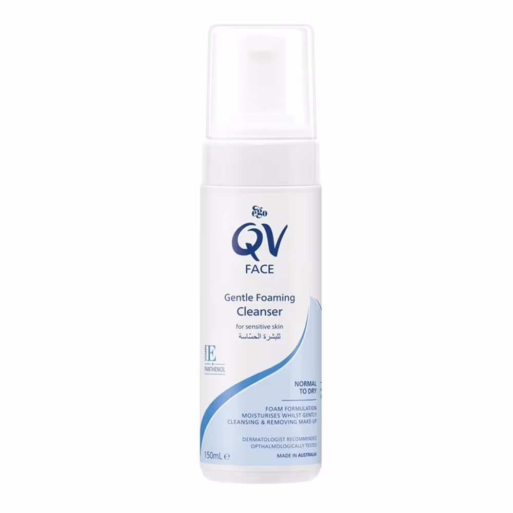 فوم شستشو صورت کیووی مدل Gentle Foaming Cleanser